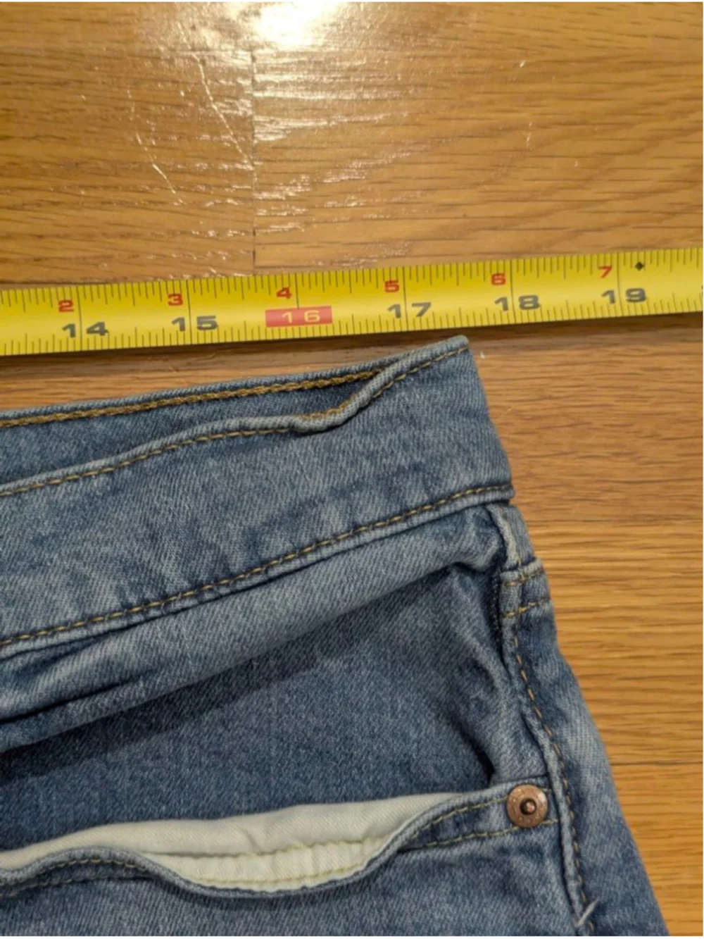Levi's 513 Straight Jeans 36 x 30 Light Wash